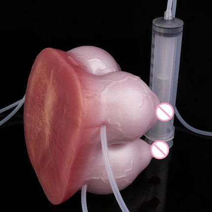 NNSX Male Masturbator Big Boobs with Nipple & Soft Breast Pocket Pussy Onahole Silicone Vagina Sex Toys Stroker for Men 18+