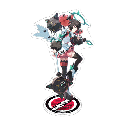 Game Zenless Zone Zero Sunna Cissia Promeia Hoshimi Miyabi Anime Acrylic Stand Model Plate Keychain Desk Decor Collection gift