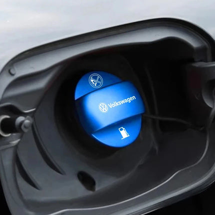 Car Fuel Cap Aluminum Alloy Oil Box Lid Petrol Tank Cover For Volkswagen GTI Polo Golf 5 MK6 MK7 Tiguan Arteon Jetta Passat CC