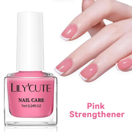 LILYCUTE 7ml Water-based Nail Polish Red Glitter Sequins Long Lasting Quick Drying No Need of Lamp to Cure Vernis for Nails