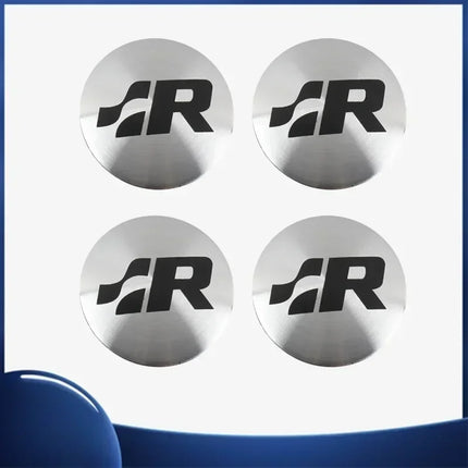 4pcs 56mm Car Wheel Center Sticker for Volkswagen VW GTI ABT Golf 5 6 Polo Passat Tiguan CC Beetle Touran Scirocco Sharan SR32