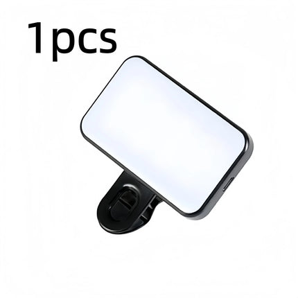 3 Modes Adjustable Selfie Fill Light Universal Photography Makeup Lamp Clip-on Live Stream Lamp Portable Pocket LED Selfie Lig