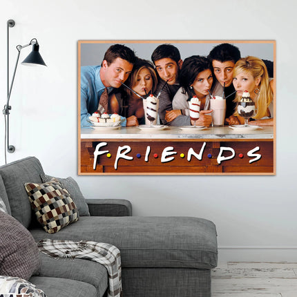 Classic TV Show Friend Canvas Painting Posters and Prints Wall Art Pictures for Living Room Corridor Home Decoration Cuadros