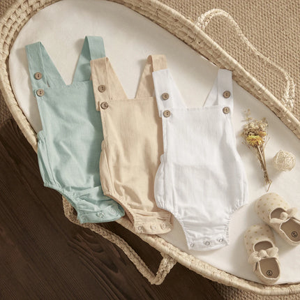 ma&baby 0-3Y Summer Newborn Infant Baby Boy Girl Romper Casual Sleeveless Overall Jumpsuit Toddler Baby Clothing