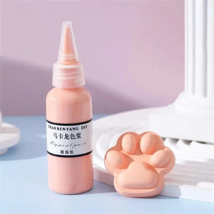 50g/Jar Paste Pigment Epoxy Resin UV Glue Colorant Dye Makaron Pigment DIY Epoxy Resin Mold Jewelry Making Art Paste Dye Gadget