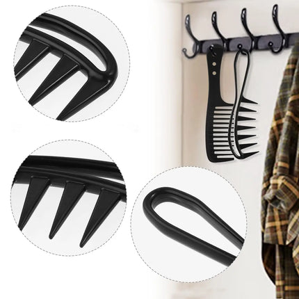 Tooth Comb Hair Styling Accessories 3PCS / 5 PCS Wide Afro Coarse Comb Anti-Static Hairdressing Tool for Men Women Daily Use