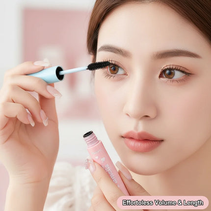Waterproof Eyelash Mascara Long-lasting, Naturally curled, Non-fading Eyelas Styling Mascara 3D Effect Eye Cosmetics