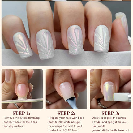MSHARE 3D Top Coat Gel 50ml 5 IN 1 Rhinestones No Wipe Water Drop UV/LED Soak Off Gel for Nail Art & Extensions