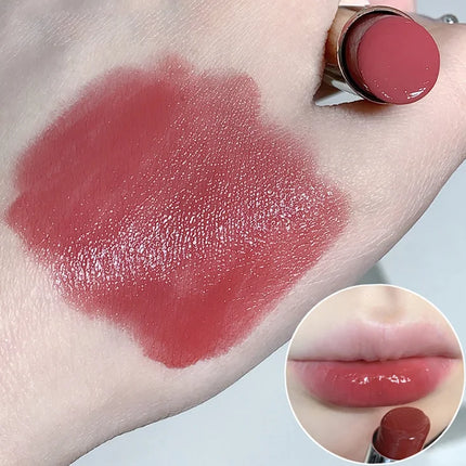 Silky Glossy Lipstick Gege Bear Pump Lips Moisture Water Bomb Comfortable Ultra Sheen Non-Stick Cup Lip Balm