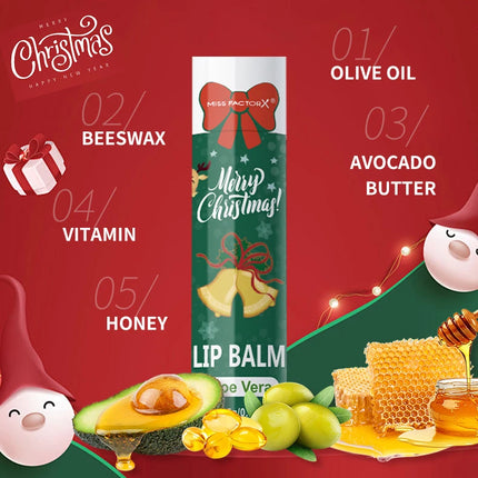 90 pieces/box 10 scented lipstick set Christmas set Moisturizing lips deep moisturizing Christmas gift