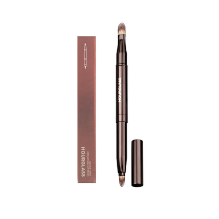 1pc Hourglass Powder Contour Makeup brushes Foundation Blusher Make up brush metal handle Concealer Bronzer high end with box