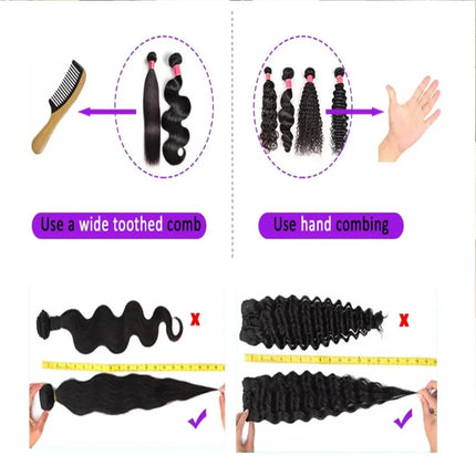 P4/27 Color Deep Part 2x6 Transparent Lace Closure Body Wave Human Hair Brown and Blond Pre Plucked With Baby Hair 8-20 Inches