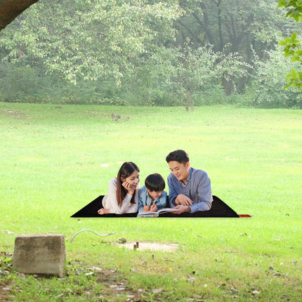 Mini Pocket Picnic Blanket Outdoor Pocket Blanket Foldable Compact Mat Portable Lightweight Picnic Mat Waterproof Beach Pad