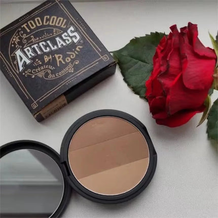3color Original Repairing Powder Plate Too Cool For School Art ClassBy Rodin Brown Shading Contour For Cheek Nose Facial Makeup