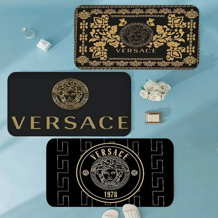 Fashion And Luxury V-Versace Entrance Door Mat Nordic Style Home Doormat Bathroom-Toilet Mats Bedroom Hotel Decor Mat