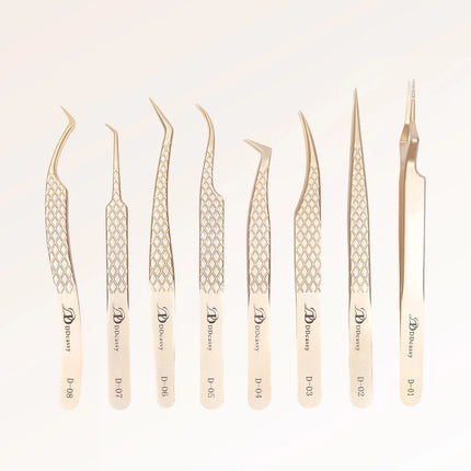 Volume Eyelash Pincet Eyelash Tweezers Antistatic Anti-Slip High-Density Precision Accurate Tweezers Nippers Point
