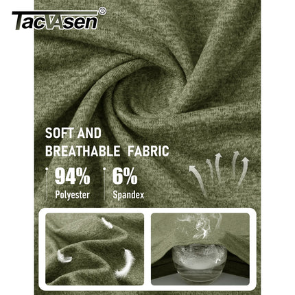 TACVASEN Men's Polo Shirts Short Sleeve Moisture Wicking Lightweight Athletic Casual Collared Golf Shirt Summer Work Polo Shirts
