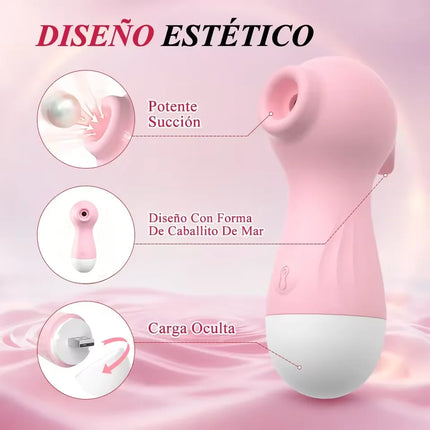 Powerful Vacuum Suction Sucking Vibrator for Women G Spot Clitoris Nipple Stimulator Oral Licking Adult Sex Toys 18+