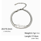 Snake Chain Steel / 17-22cm