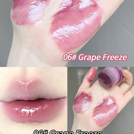 Gege Bear Hydrating Tinted Lip Essence — Moisturizing Water-Gloss Finish, Korean-Style Youthful and Flawless Look Lip Balm