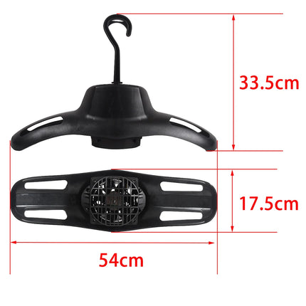 Motorcycle High Quality with Fan Cloth Dry Hanger Clothes Hanger Plug Suit Dryer