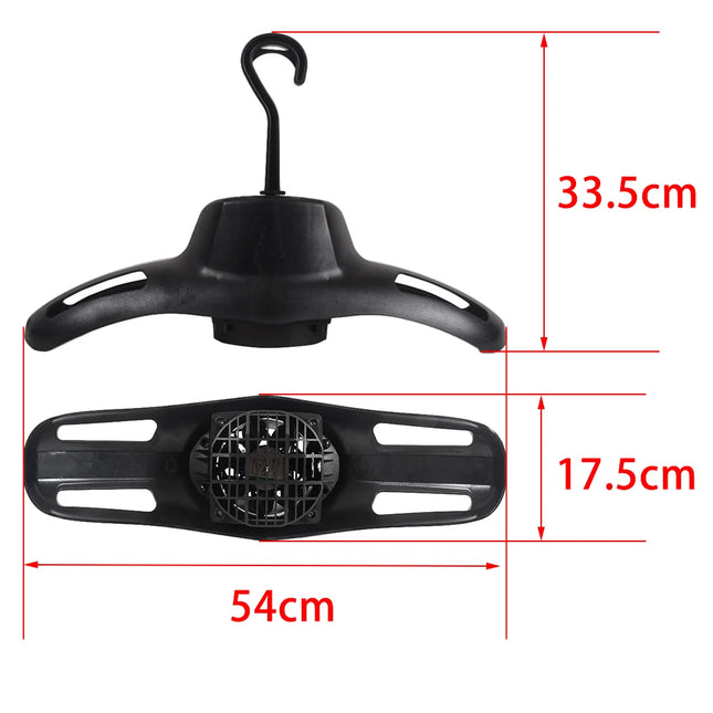 Motorcycle High Quality with Fan Cloth Dry Hanger Clothes Hanger Plug Suit Dryer