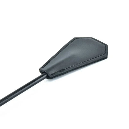 Premium Leather Fetish Kit - Spanking Paddle, Flogger, Riding Crop & Feather Tickler, Adult Bondage Play Toys