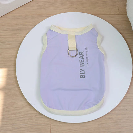 Cooling Dog Cat Vest Summer - Breathable Mesh UV Protection Sleeveless Shirt, Ice Silk Pet Cooling Jacket for Hot Weather