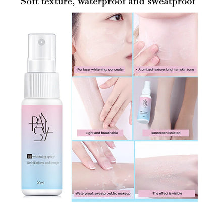 20ml Face Concealer Spray BB Whitening Isolate Cream Beauty Moisturizing Long Lasting Brighten Foundation Cosmetics Wholesale