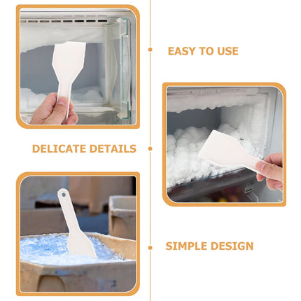 3pcs Freezer Deicers Refrigerator Deicer Ice Scraper Defrost Shovel Household Refrigerator Freezer de-icing Shovel Kitchen Tools