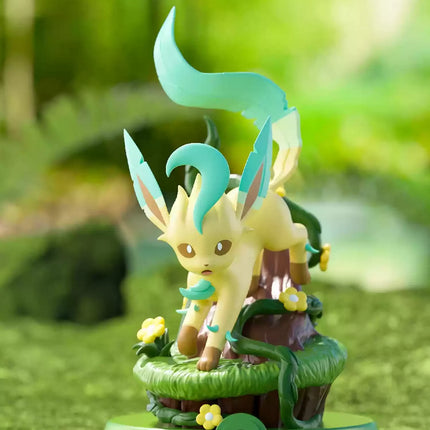 Anime Pokemon Funism Adventure Eevee Family Suit Blind Box Jolteon Sylveon Action Figure Collection Model Kids Toy Gift Replica