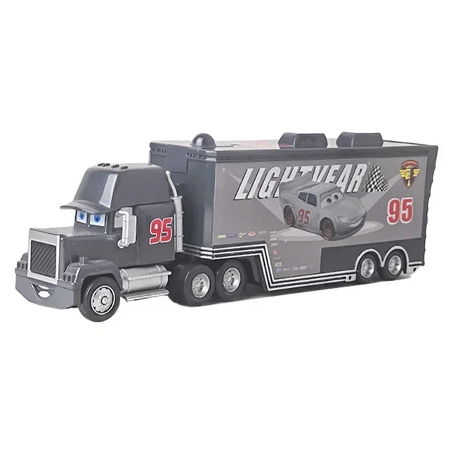 Lot lorry racing model Cars 2 3 Toy Car Lightning Mack Uncle Dinoco cruz ramirez Chick Hicks King Racer Collect Alloy Truck Gift