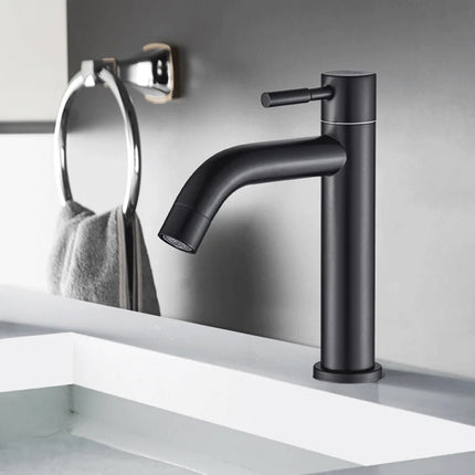 G1/2 'cold basin faucet stainless steel bathroom sink faucet deck installation basin sink faucet