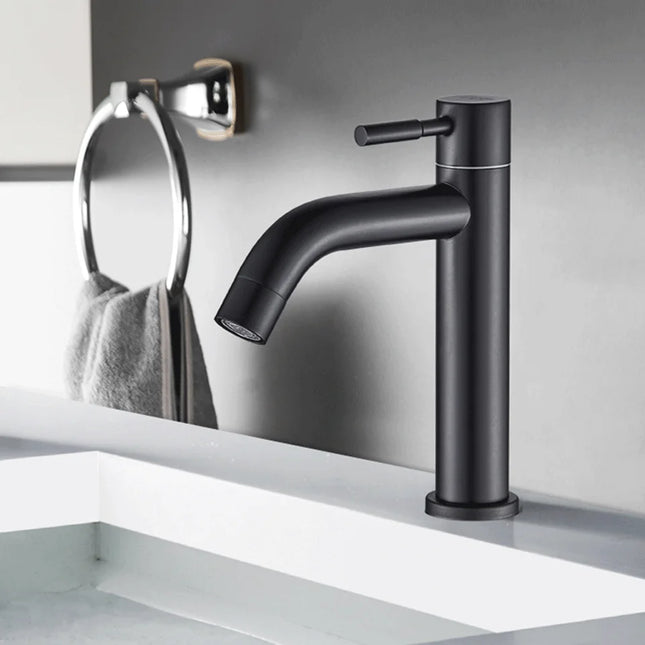 G1/2 'cold basin faucet stainless steel bathroom sink faucet deck installation basin sink faucet