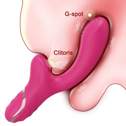 Powerful Sucker Vibrator Female Sucking Oral Clitoris Vagin Nipple Stimulator Massager Masturbation Adults Sex Toys for Women