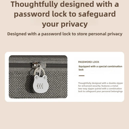 Lockable Sex Toy Storage Box with Password, Discreet & Portable for Sex Toy, Privacy Organizer Case