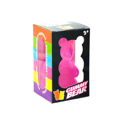 Nee DoH Nice Cube, Cute Bear Maltose, Stress Resistant Toy That Relieve Anxiety, Relax And Grip Desktop Decorative With Box Gift