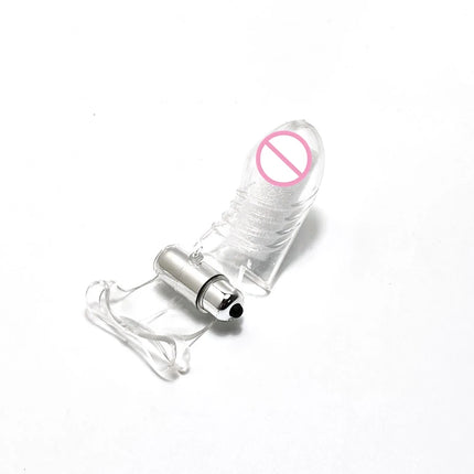 Sex Toys Silicone Finger Sleeve Vibrator G Spot Massager Vibrating Dildo Flirting Vagina Adult Women Hot Erotic Couples Sex Shop