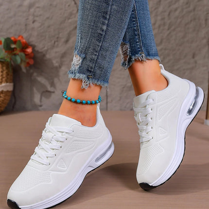 Running Shoes Womens Sneakers Light Thick Sole Woman Casual Sports Shoes Breathable Jogging Trainers Walking Tenis Ladies Shoes