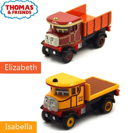 Genuine Thomas and Friends Caitlin Connor Double Track Master Train Model Metal Magnetic Railway Children Toy Car Gift