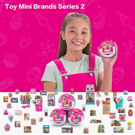 Mini Brands Capsule Toy Rare Collect Micro Miniature Rare Supermarket Shopping Mystery Blind Box Surprise Figurine Kids Gift