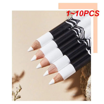 1~10PCS New White Eyeliner Makeup Lasting Smooth Easy To Wear Eyes Brightener Waterproof Fashion Eyes Liner Pencils Eye Makeup