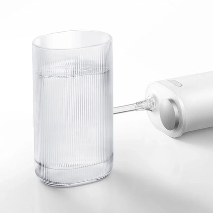 MIJIA Portable Oral Irrigator F400,4 Modes,200mL Water Tank,1700 Time/m Water Spray,Retractable Cordless Irrigator Flosser Pick