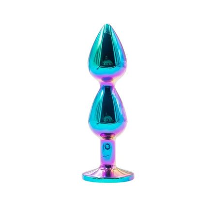 1pcs Metal Anal Plug  Gem Base Butt Plug Anal Massage Dilatancy Toys Adult Masturbation Sexual Wellness G-point massage