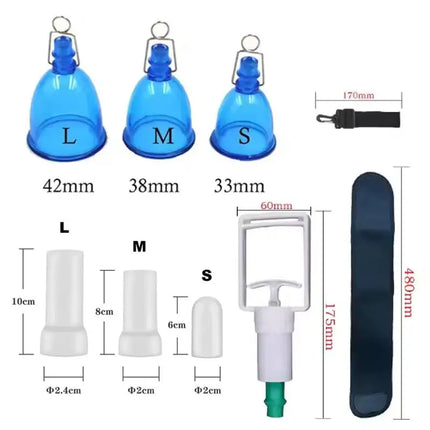 Vacuum Silicone Penis Pump Penis Extender Male Enlargement Traction Device Physical Exercise