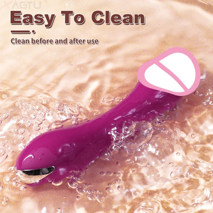 G Spot Dildo Vibrator Massage 7 Vibration Patterns Sex Toy Women  Vibrating for Vagina Stimulation Silicone Rechargeable 18+