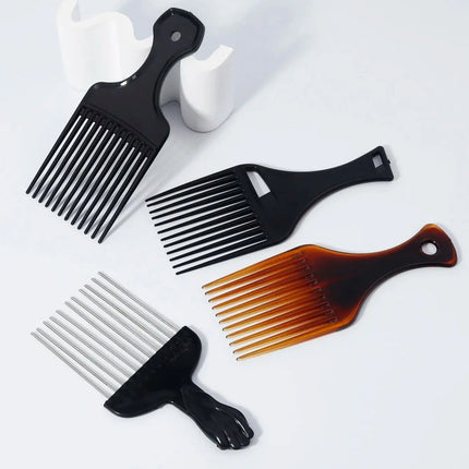 4pcs wide toothed comb set, suitable for home hair styling, salon hair tools, anti-static,special for real hair wigs