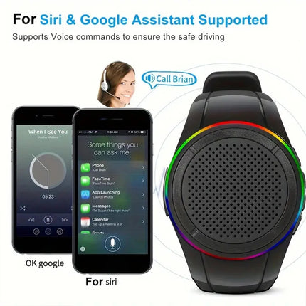 U6 bluetooth watch speaker wearable sports wrist audio smart watch self-timer hands-free call plug TF card