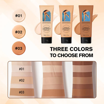 All-in-One Leg Perfector Lotion 118ml - 3 Shades with SPF 30, Waterproof, Long-Wear to Conceal & Smooth Skin Flawlessly.
