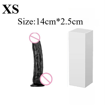 Realistic Dildo, Powerful Suction Cups for G-spot Stimulation and Anal Play,Ultra Soft Lifelike Fake Penis Dildos Adult Sex Toy